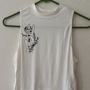 Tank top/muscle tank.